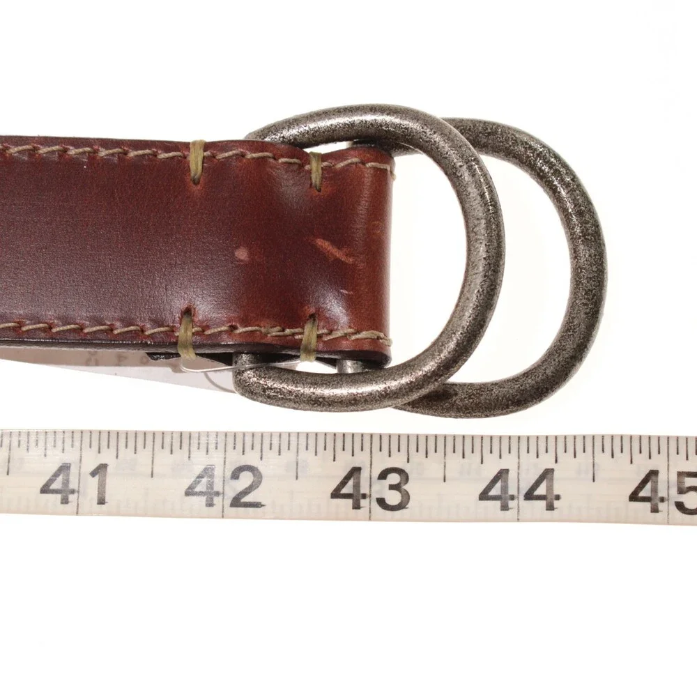 Torino Leather Company NWT Classic Belt Size 36 US in Solid Brown Leather